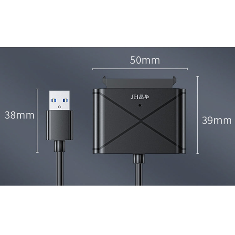 JINGHUA USB3.0 To SATA HDD Adapter Cable For 2.5/3.5 Inch External HDD SSD Hard Drive(30cm) - eSATA & SATA & IDE by JINGHUA | Online Shopping South Africa | PMC TechLife | Buy Now Pay Later Mobicred