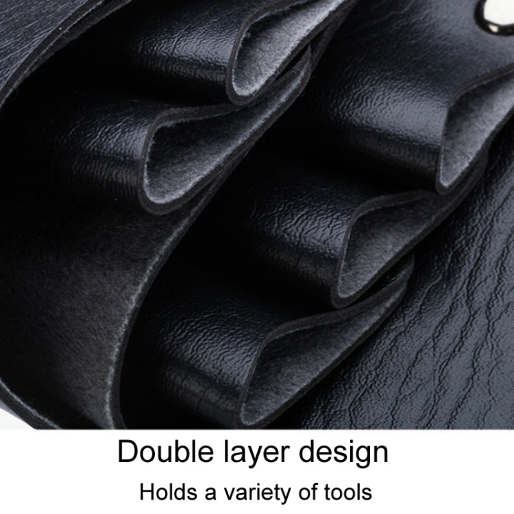 Hairdresser Hairdressing Tool Belt Bag Salon Hair Cutting Scissors Organizer(Black) - free shipping - PMC TechLife - Order now!