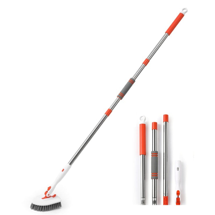 Shower Cleaning Brush With 52 Inch Adjustable Handle Tub Tile Scrubber Brush, Spec: Set 1 - Handheld Cleaner & Mops by PMc TechLife | Online Shopping South Africa | PMc TechLife | Buy Now Pay Later Mobicred