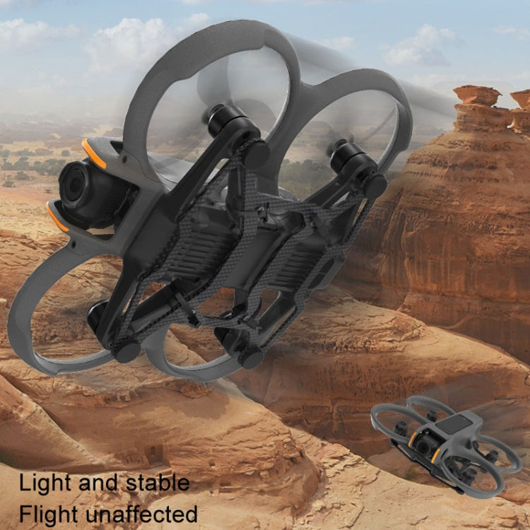 For DJI Avata 2 RCSTQ Chassis Armor Carbon Fiber Lightweight Protection Crash Bumper - free shipping - PMC TechLife - Order now!