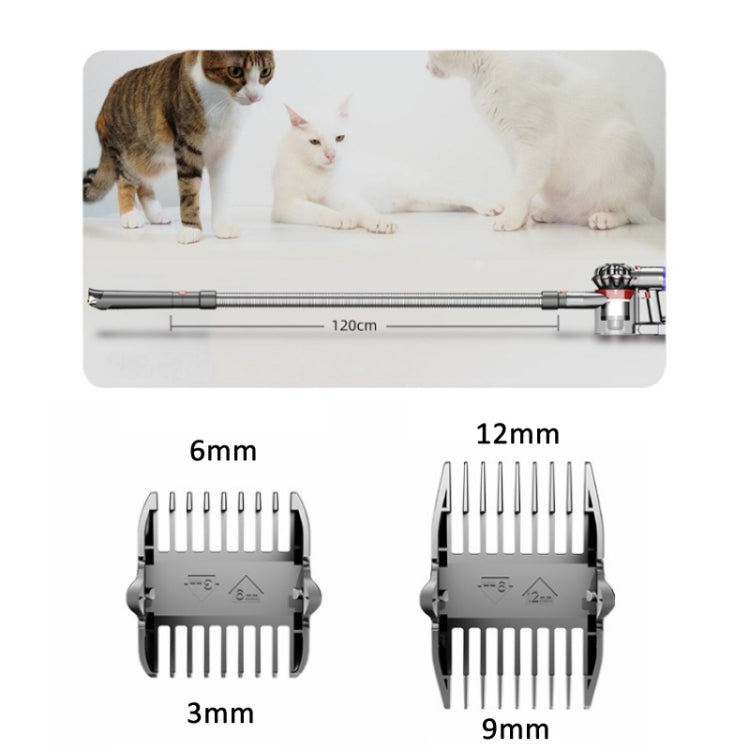 For Dyson Vacuum  V7 V8 V10 V11 V15 Pet 3 in 1 Hair Trimmer Kit Without Hose - For Dyson Accessories by PMC TechLife | Online Shopping South Africa | PMC TechLife | Buy Now Pay Later Mobicred