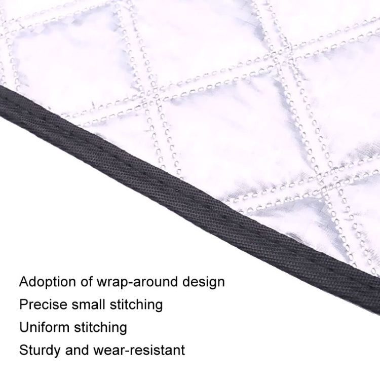 Car Front Windshield Cover Sun Shade Snow Shield Sunscreen Heat Insulation Frostproof Car Coat Half Cover, Style: Protecting Hood(Silver) - Window Foils & Solar Protection by PMC Jewellery | Online Shopping South Africa | PMC Jewellery | Buy Now Pay Later Mobicred