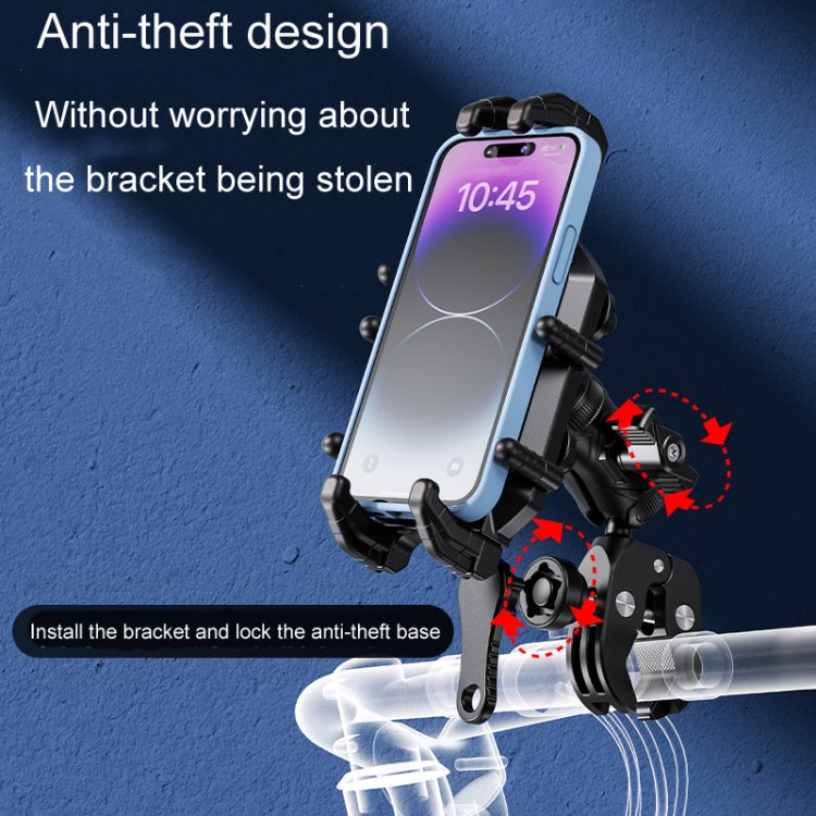 Kewig Motorcycle Octopus Holder Anti-Theft Motorcycle Cell Phone Mounts, Model: M26-C5 - free shipping - PMC TechLife - Order now!