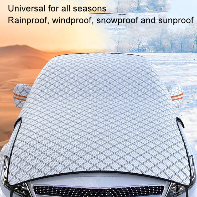 Car Snow Cover Anti-freezing Frost Cover Winter Thickened Car Clothes Blocking Cloth, Style: Full Window Coverage - Window Foils & Solar Protection by PMC TechLife | Online Shopping South Africa | PMC TechLife | Buy Now Pay Later Mobicred