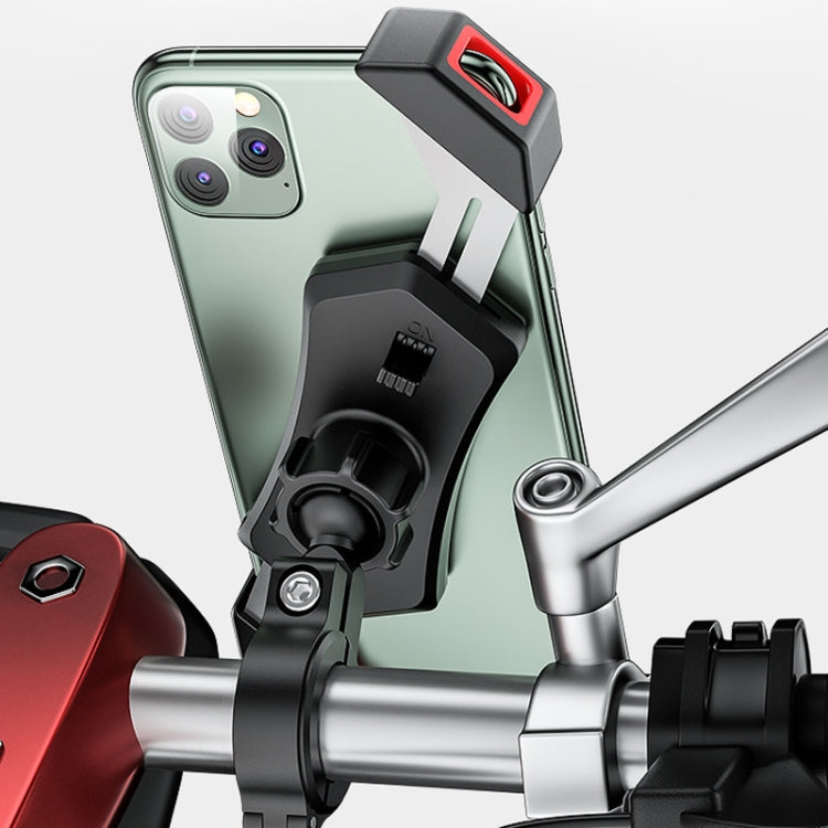 Kewig Bicycle 2 Claws Navigation Bracket Outdoor Cycling Cell Phone Holder With Safety Lock, Model: M12-B - Holder by Kewig | Online Shopping South Africa | PMC TechLife | Buy Now Pay Later Mobicred