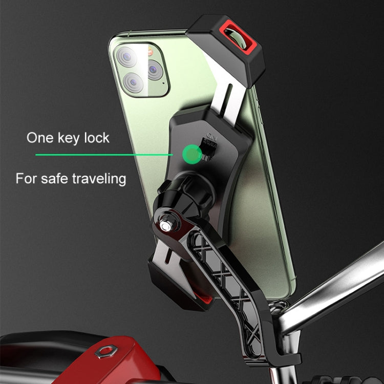 Kewig Bicycle 2 Claws Navigation Bracket Outdoor Cycling Cell Phone Holder With Safety Lock, Model: M12-A - free shipping - PMC TechLife - Order now!