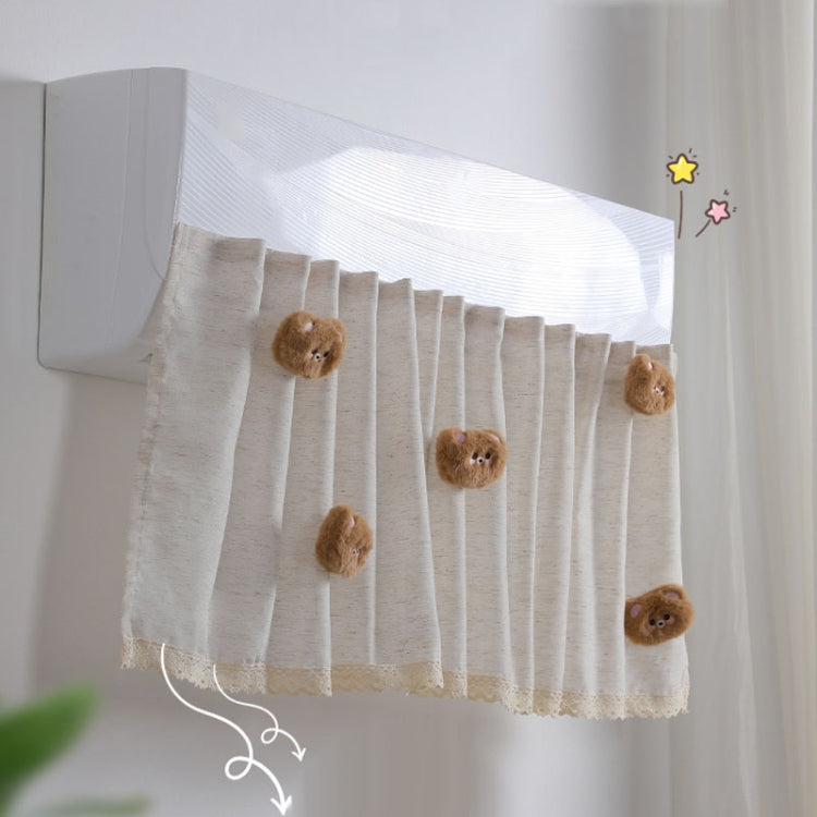 Air Conditioner Windshield Anti-Direct Blow Baby Windshield Curtain Dust Cover, Model: White Rabbit - free shipping - PMC TechLife - Order now!