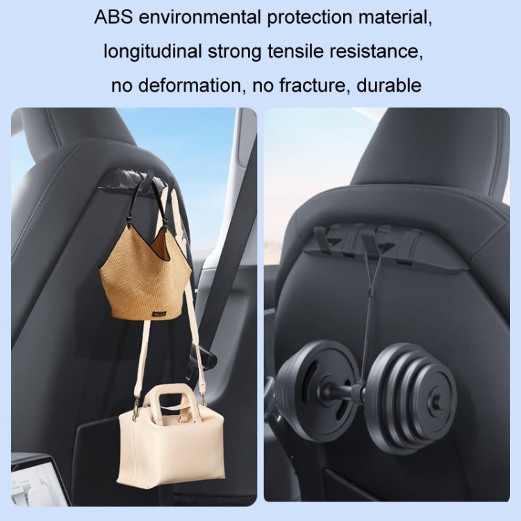 1pcs For Tesla ModelY/3 Seat Back Hook Bracket - Auto Fastener & Clips by PMC TechLife | Online Shopping South Africa | PMC TechLife | Buy Now Pay Later Mobicred