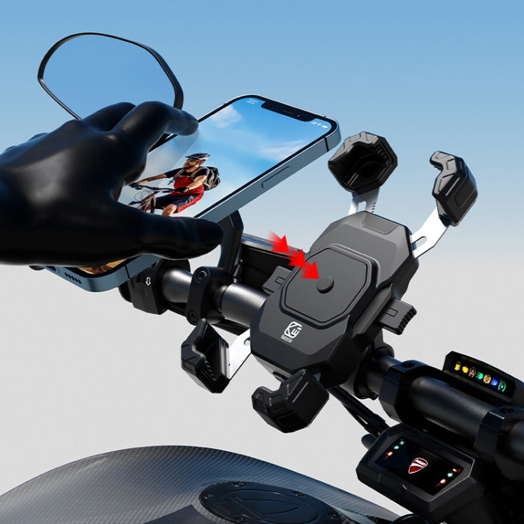Kewig Motorcycle Navigation Phone Holder Outdoor Riding Charging Bracket, Model: M11-G2-A1 - free shipping - PMC TechLife - Order now!