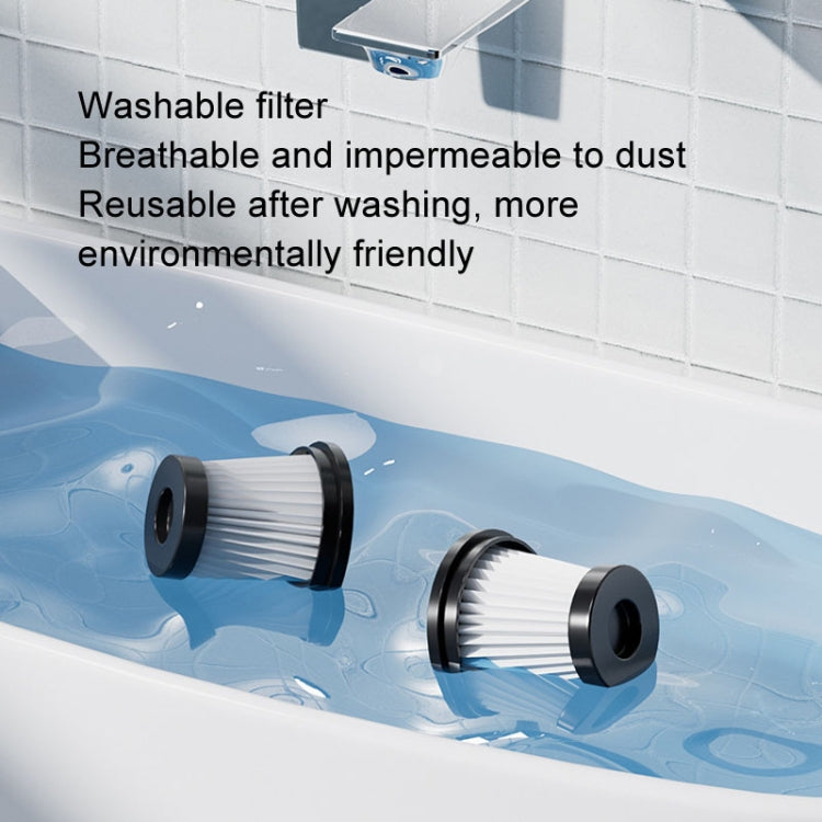 Car Vacuum Cleaner Vacuum Blower Dual Purpose Wireless Mini Vacuum Cleaner(Black Gold) - Vacuum Cleaner by PMC TechLife | Online Shopping South Africa | PMC TechLife | Buy Now Pay Later Mobicred