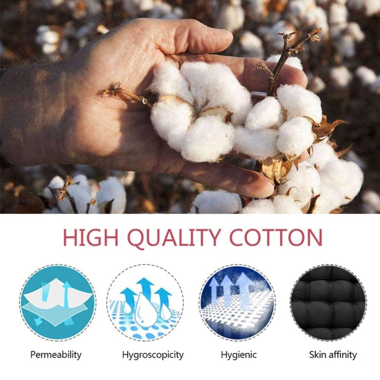 120x50x8cm Outdoor Bench Waterproof Sunscreen Thickened Soft Cushion(Black) - free shipping - PMc TechLife - Order now!