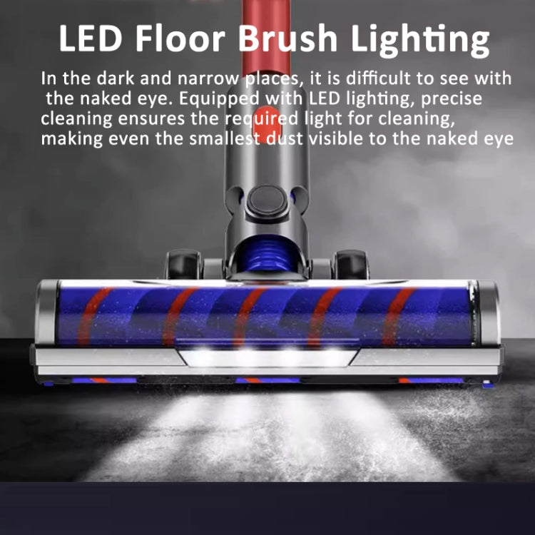 For Dyson V10 Slim V12 Slim  Vacuum Cleaner Soft Velvet Floor Brush Head with LED Lighting Independent Motor - For Dyson Accessories by PMC TechLife | Online Shopping South Africa | PMC TechLife | Buy Now Pay Later Mobicred