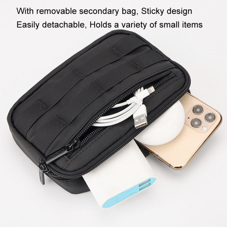 Cwatcun D115 Shoulder Crossbody Waterproof Leather Film DSLR Camera Bag, Color: Black Large - free shipping - PMC TechLife - Order now!