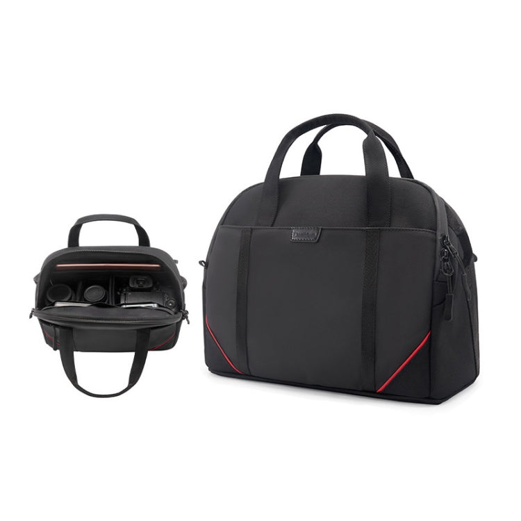 Cwatcun D109 Portable Casual Waterproof Multi-Function Camera Storage Photography Bag, Color: Small Black - free shipping - PMC TechLife - Order now!