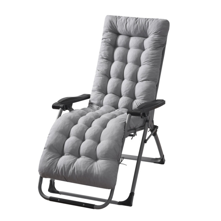 170x53x8cm Thickened Slip-on Home Recliner Cushion Garden Rocking Chair Cushion(Grey) - free shipping - PMc TechLife - Order now!