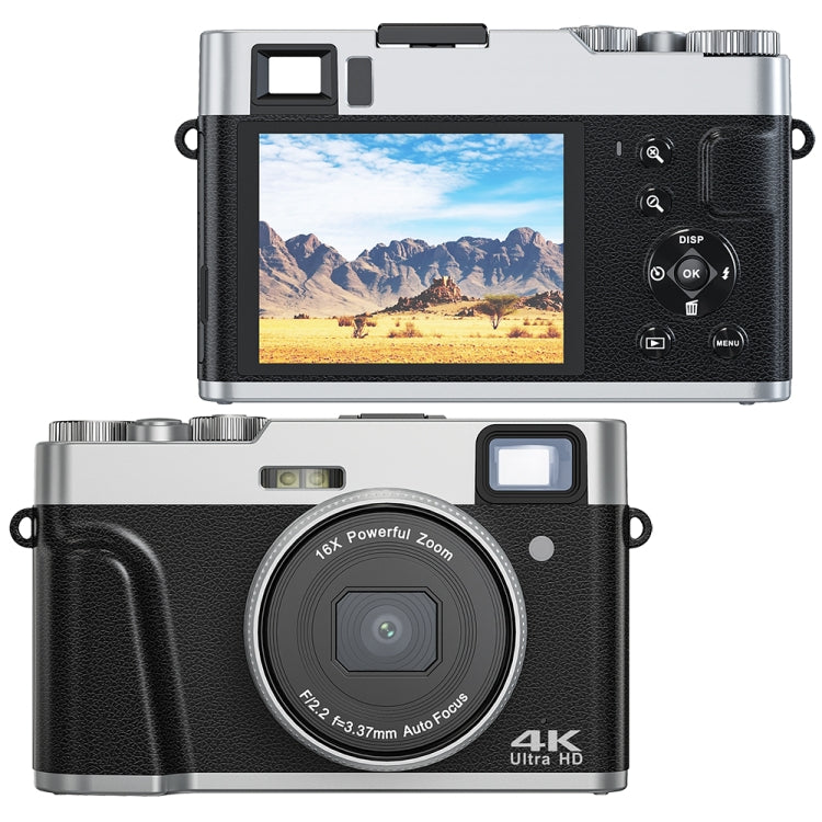 DC202L 2.8-Inch 4K HD 16X Zoom Photography Digital Camera Home SLR Camera, Color: Black UK Plug - Children Cameras by PMC TechLife | Online Shopping South Africa | PMC TechLife | Buy Now Pay Later Mobicred