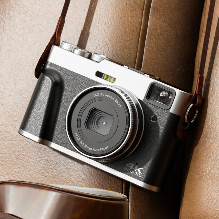 DC202L 2.8-Inch 4K HD 16X Zoom Photography Digital Camera Home SLR Camera, Color: Brown UK Plug - Children Cameras by PMC TechLife | Online Shopping South Africa | PMC TechLife | Buy Now Pay Later Mobicred