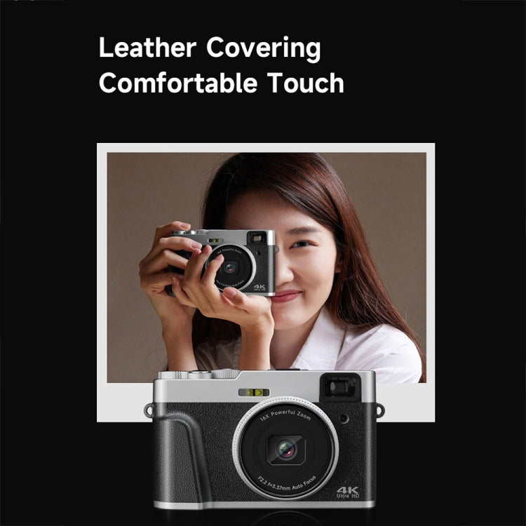 DC202L 2.8-Inch 4K HD 16X Zoom Photography Digital Camera Home SLR Camera, Color: Black EU Plug - Children Cameras by PMC TechLife | Online Shopping South Africa | PMC TechLife | Buy Now Pay Later Mobicred