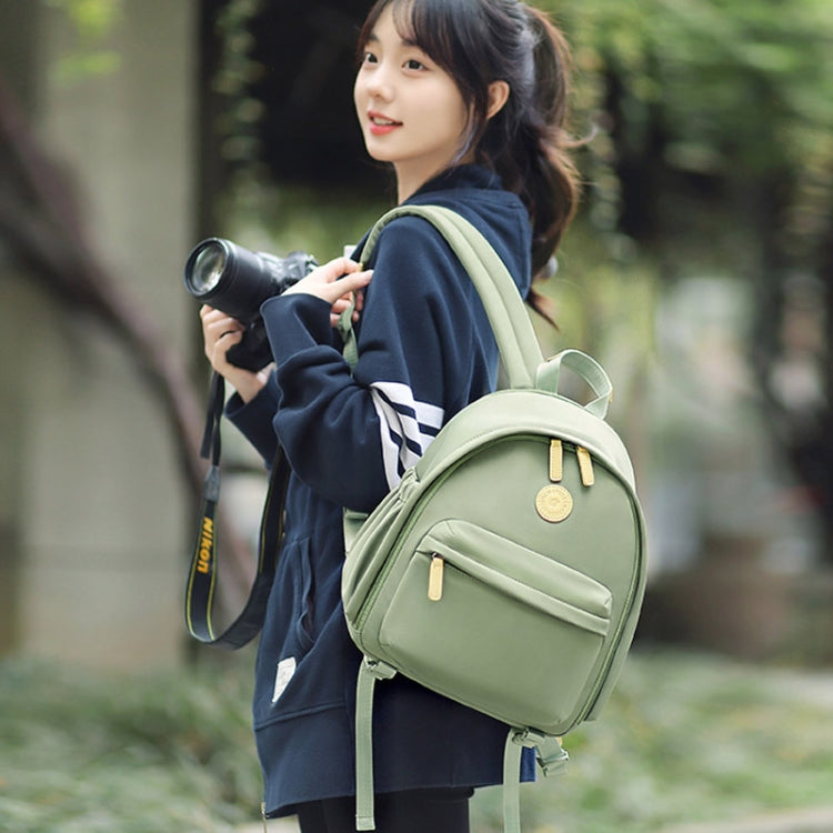 Cwatcun D125 Small Shoulder Camera Bag Casual Commuter DSLR Backpack(White) - free shipping - PMC TechLife - Order now!