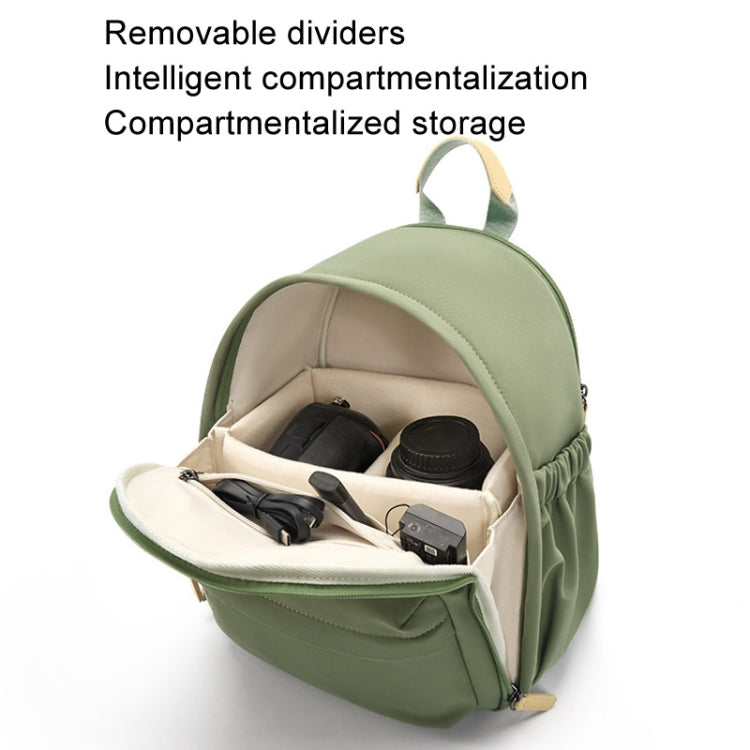 Cwatcun D125 Small Shoulder Camera Bag Casual Commuter DSLR Backpack(Green) - free shipping - PMC TechLife - Order now!