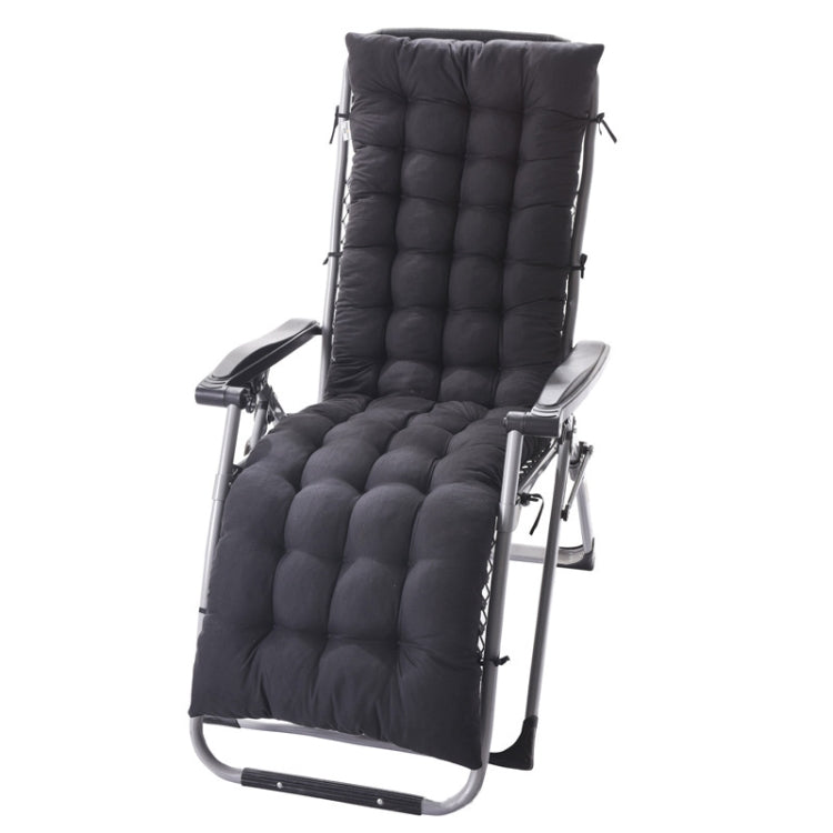 175x48x8cm Thickened Soft Home Recliner Cushions Garden Rocking Chair Cushions(Black) - free shipping - PMc TechLife - Order now!