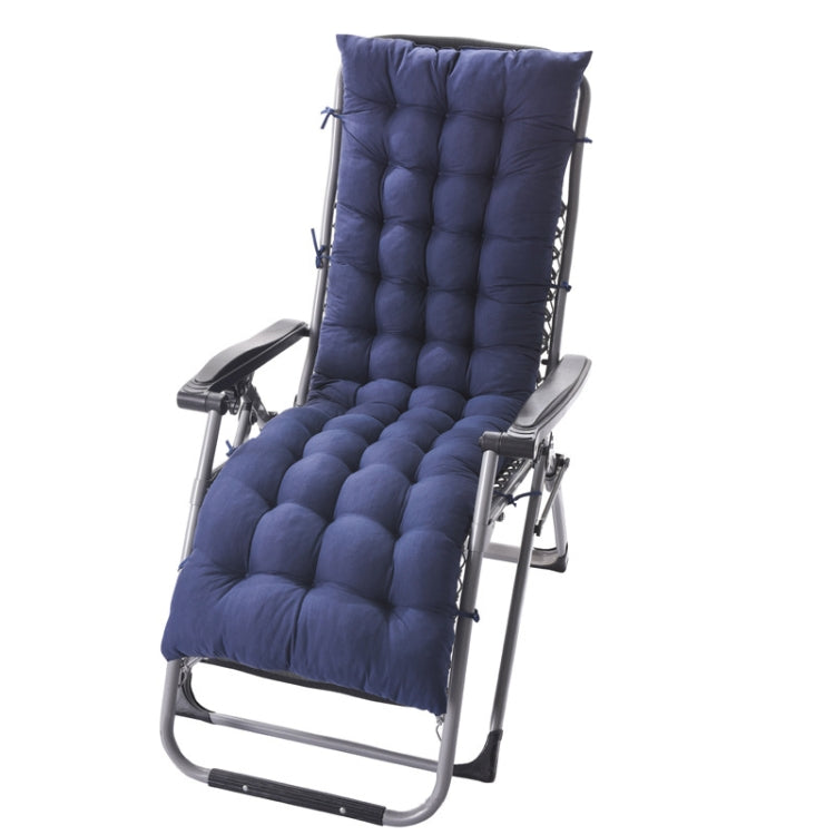 175x48x8cm Thickened Soft Home Recliner Cushions Garden Rocking Chair Cushions(Navy Blue) - free shipping - PMc TechLife - Order now!