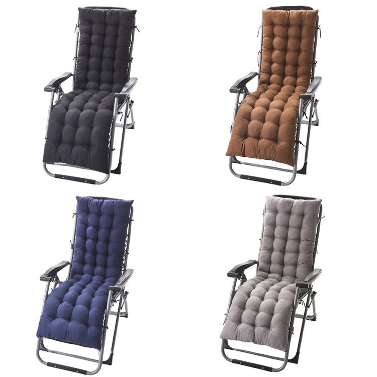 175x48x8cm Thickened Soft Home Recliner Cushions Garden Rocking Chair Cushions(Black) - free shipping - PMc TechLife - Order now!