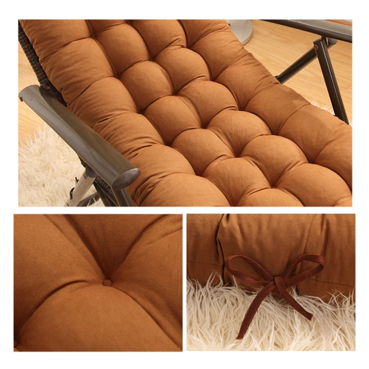 125x48x8cm Thickened Soft Home Recliner Cushions Garden Rocking Chair Cushions(Grey) - free shipping - PMc TechLife - Order now!