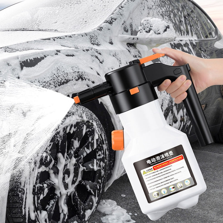 2L Car Wash Electric Foam Sprayer Rechargeable Pressurized PA Pot Electric Booster Sprayer(White) - Car washing supplies by PMC TechLife | Online Shopping South Africa | PMC TechLife | Buy Now Pay Later Mobicred