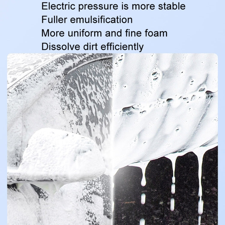 2L Car Wash Electric Foam Sprayer Rechargeable Pressurized PA Pot Electric Booster Sprayer(Grey) - Car washing supplies by PMC TechLife | Online Shopping South Africa | PMC TechLife | Buy Now Pay Later Mobicred