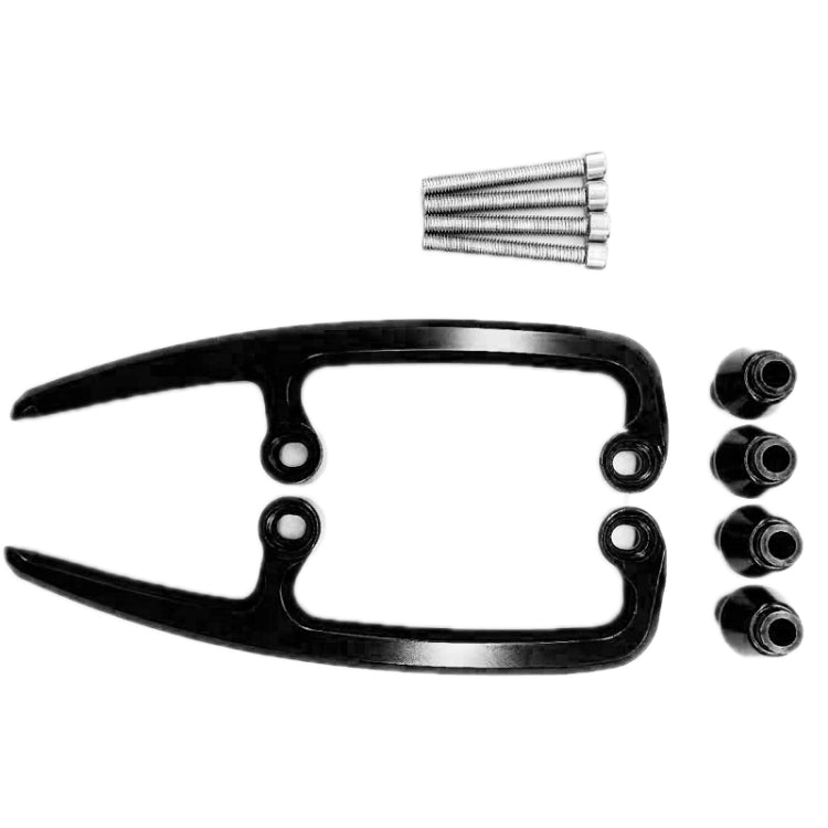 For Kawasaki Z650 2017-2018 Motorcycle Rear Seat Armrest Pull Bow(Black) - Ornamental Parts by PMC TechLife | Online Shopping South Africa | PMC TechLife | Buy Now Pay Later Mobicred