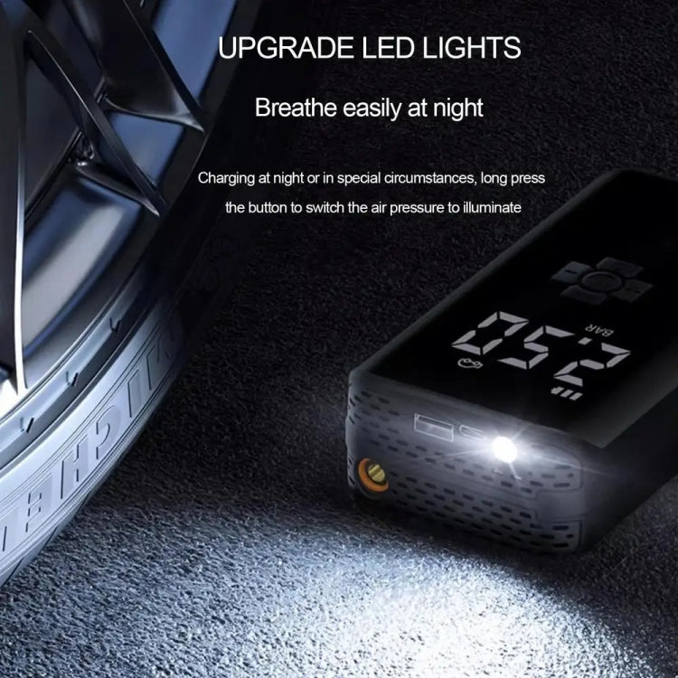 Car Inflatable Pump Portable Mini Car Tire High Power High Pressure Inflatable Pump, Specification: Wired - Inflatable Pump by PMC TechLife | Online Shopping South Africa | PMC TechLife | Buy Now Pay Later Mobicred