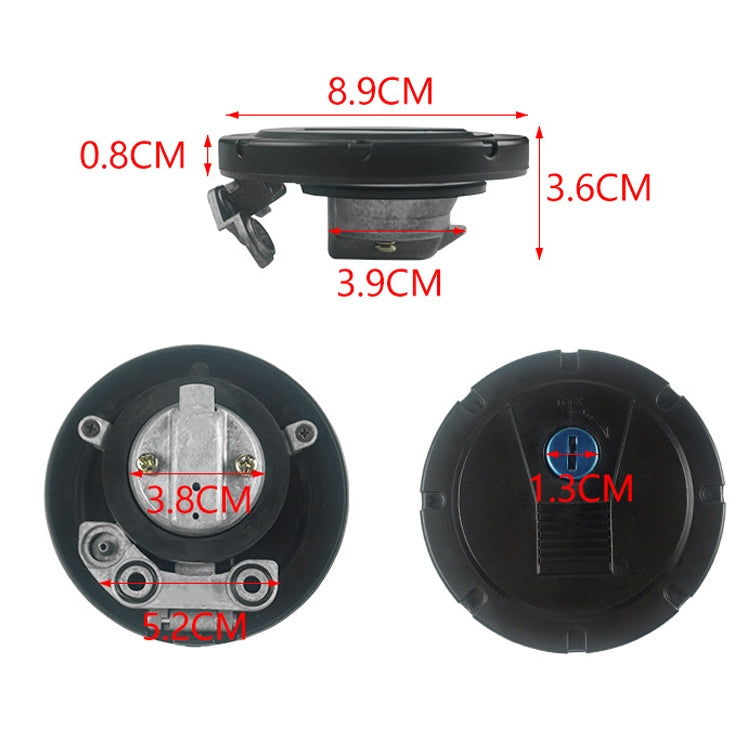 For Kawasaki KLX250 Motorcycle Fuel Tank Cap Lock - Theft Protection by PMC TechLife | Online Shopping South Africa | PMC TechLife | Buy Now Pay Later Mobicred