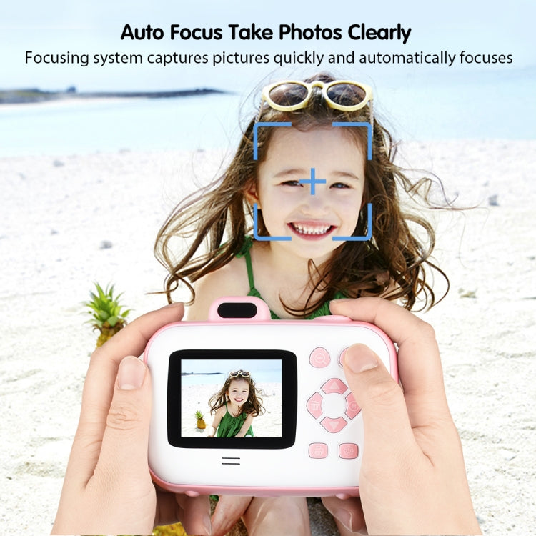 2.4-Inch Smart Digital Kids Thermal Printing Camera With Printing Paper, Color: 503J Pink Fixed Focus - Children Cameras by PMC TechLife | Online Shopping South Africa | PMC TechLife | Buy Now Pay Later Mobicred