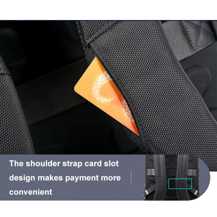 Bopai 61-51011 Large-Capacity Waterproof Business Laptop Backpack With USB+Type-C Port(Black) - free shipping - PMC Jewellery - Order now!