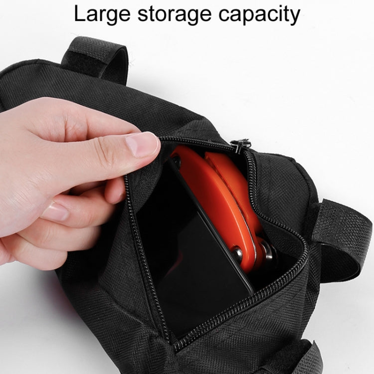 Large Capacity Bicycle Saddle Bag Outdoor Riding Triangle Toolkit(Black And Red) - Bicycle Bags by PMC TechLife | Online Shopping South Africa | PMC TechLife | Buy Now Pay Later Mobicred