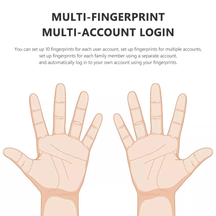 USB Fingerprint Reader Windows Hello Dongle Module for Windows 10 and Above Systems(Silver) - free shipping - PMC Jewellery - Order now!