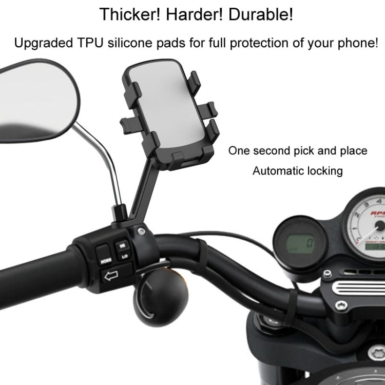 Mountain Road Bike Phone Holder Motorcycle Aluminum Alloy Riding Navigation Bracket, Model: Handlebar Model - Holder by PMC TechLife | Online Shopping South Africa | PMC TechLife | Buy Now Pay Later Mobicred