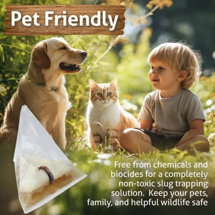 20pcs /Pack Snail Slug Trap Bag Garden Vegetable Plot Trap Transparent Plastic Bag - Traps by PMc TechLife | Online Shopping South Africa | PMc TechLife | Buy Now Pay Later Mobicred