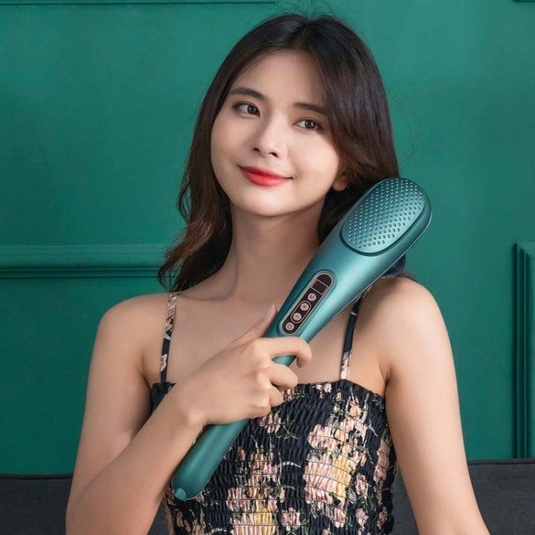 6 In 1 Handheld Body Massager 15 Modes Heating Vibration Massage Stick(Green) - free shipping - PMC TechLife - Order now!