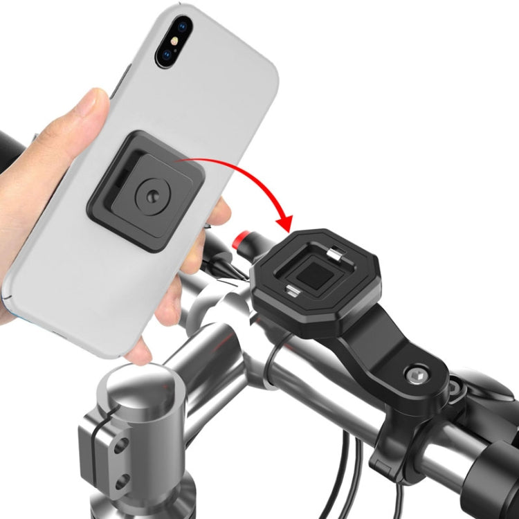 146A Bicycle Motorcycle Cell Phone Holder Rearview Mirror Handlebar Outdoor Riding Navigation Holder - Holder by PMC TechLife | Online Shopping South Africa | PMC TechLife | Buy Now Pay Later Mobicred