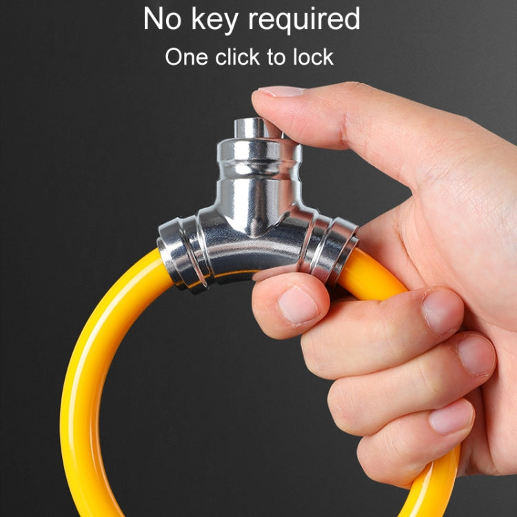 Mountain Bike Cable Lock Outdoor Cycling Waterproof Anti-Theft Lock(Random Color Delivery) - Bicycle Locks & Bicycle Pumps by PMC TechLife | Online Shopping South Africa | PMC TechLife | Buy Now Pay Later Mobicred