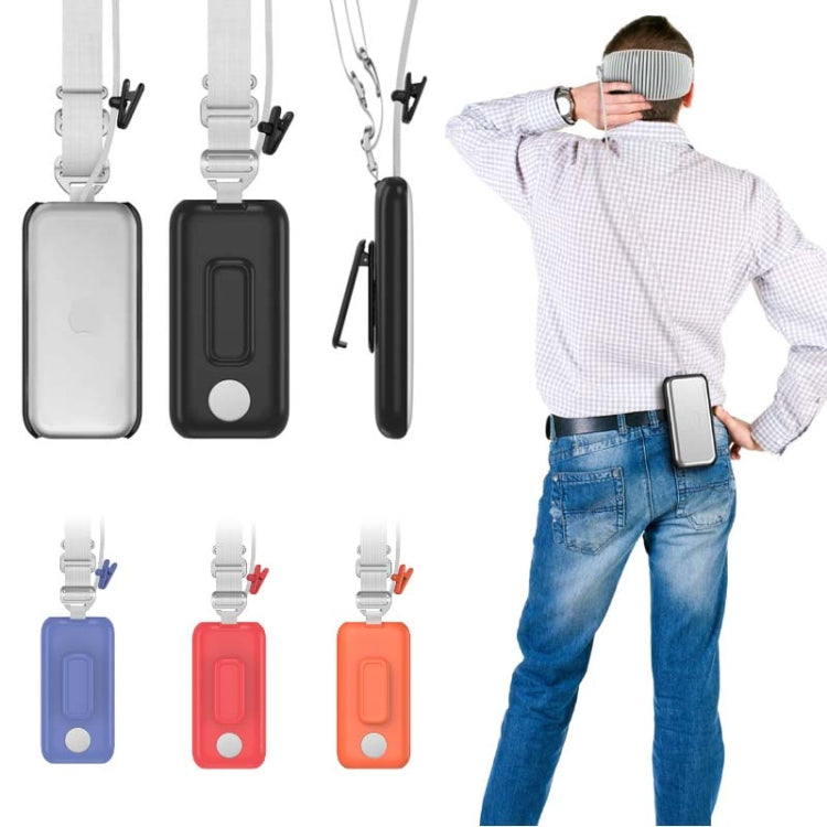 For Apple Vision Pro Battery PC Case Holder With Belt Clip And Shoulder Strap VR Headset Accessory(White) - free shipping - PMC Jewellery - Order now!