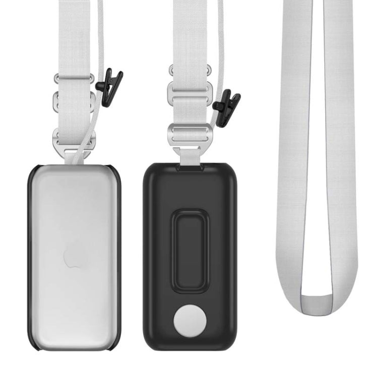 For Apple Vision Pro Battery PC Case Holder With Belt Clip And Shoulder Strap VR Headset Accessory(White) - free shipping - PMC Jewellery - Order now!