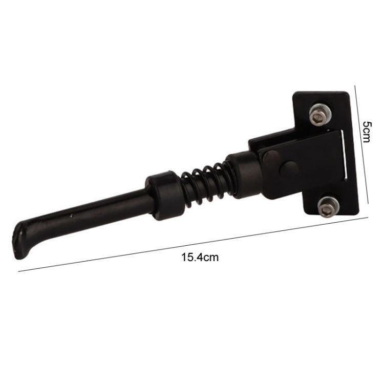 AIMITE For KUGOO M2 Electric Scooter Foot Support Bracket Metal Parking Kickstand(Black) - Accessories & Parts by AIMITE | Online Shopping South Africa | PMC TechLife | Buy Now Pay Later Mobicred