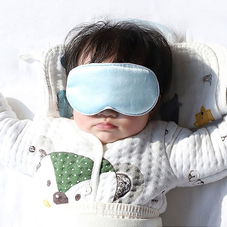 Baby Blackout Sun Eyeshade Baby UV Silk Mask(Blue) - free shipping - PMC TechLife - Order now!