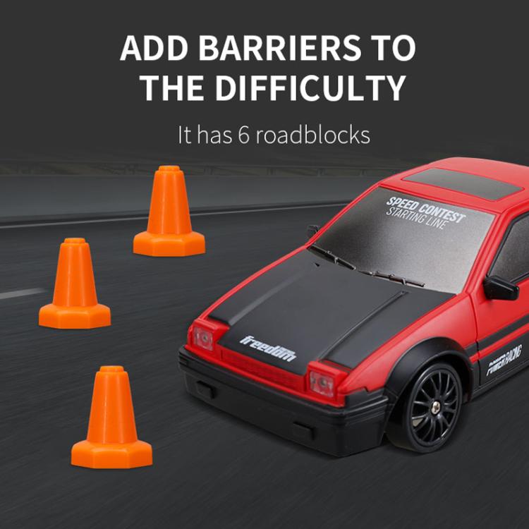 1:24 4WD Drift Light Electric Remote Control Racing Car Toy, Model: SC24A01 - RC Cars by PMc TechLife | Online Shopping South Africa | PMc TechLife | Buy Now Pay Later Mobicred