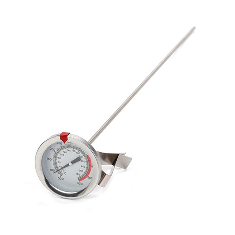 40cm Long Stem Stainless Steel Thermometer with Pot Clip for Frying, Cooking, Turkey, Food, Milk - Cooking Thermometers by PMc TechLife | Online Shopping South Africa | PMc TechLife | Buy Now Pay Later Mobicred