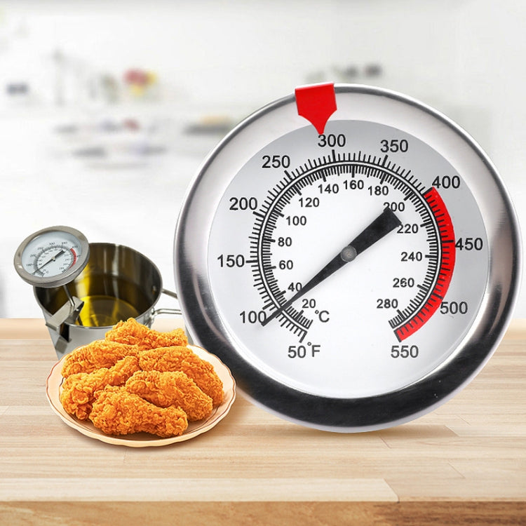 20cm Long Stem Stainless Steel Thermometer with Pot Clip for Frying, Cooking, Turkey, Food, Milk - Cooking Thermometers by PMc TechLife | Online Shopping South Africa | PMc TechLife | Buy Now Pay Later Mobicred
