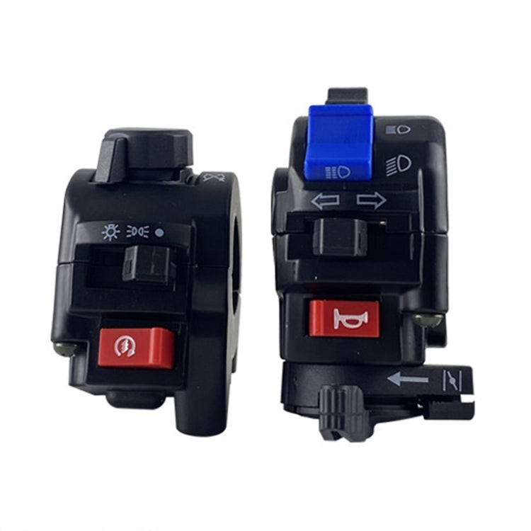 For QJ Storm Taizi 150 Motorcycle Left And Right Handlebar Switch Assembly(Black) - Grips by PMC TechLife | Online Shopping South Africa | PMC TechLife | Buy Now Pay Later Mobicred